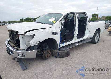 2017 Nissan Titan Xd Sl из США, поврежденный, VIN 1N6AA1F21HN552134